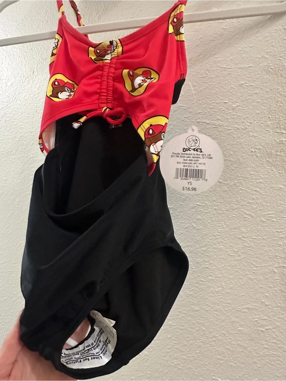 Youth Small - Buc'ees Swimsuit with cutout